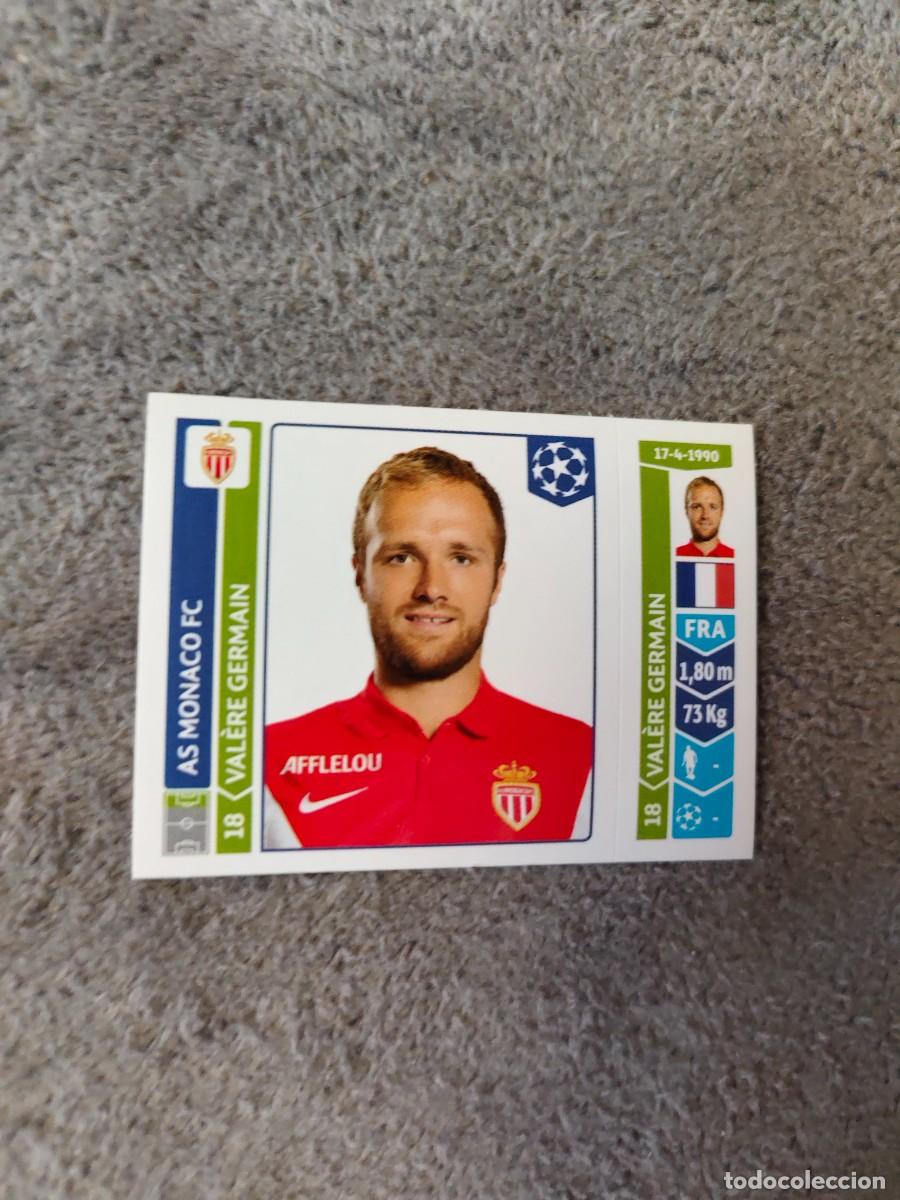 Cromos de f&uacute;tbol: 251 CHAMPIONS LEAGUE 2014 15 VAL&Egrave;RE GERMAIN AS MONACO FC STICKER PANINI 14 2015 UCL AAM