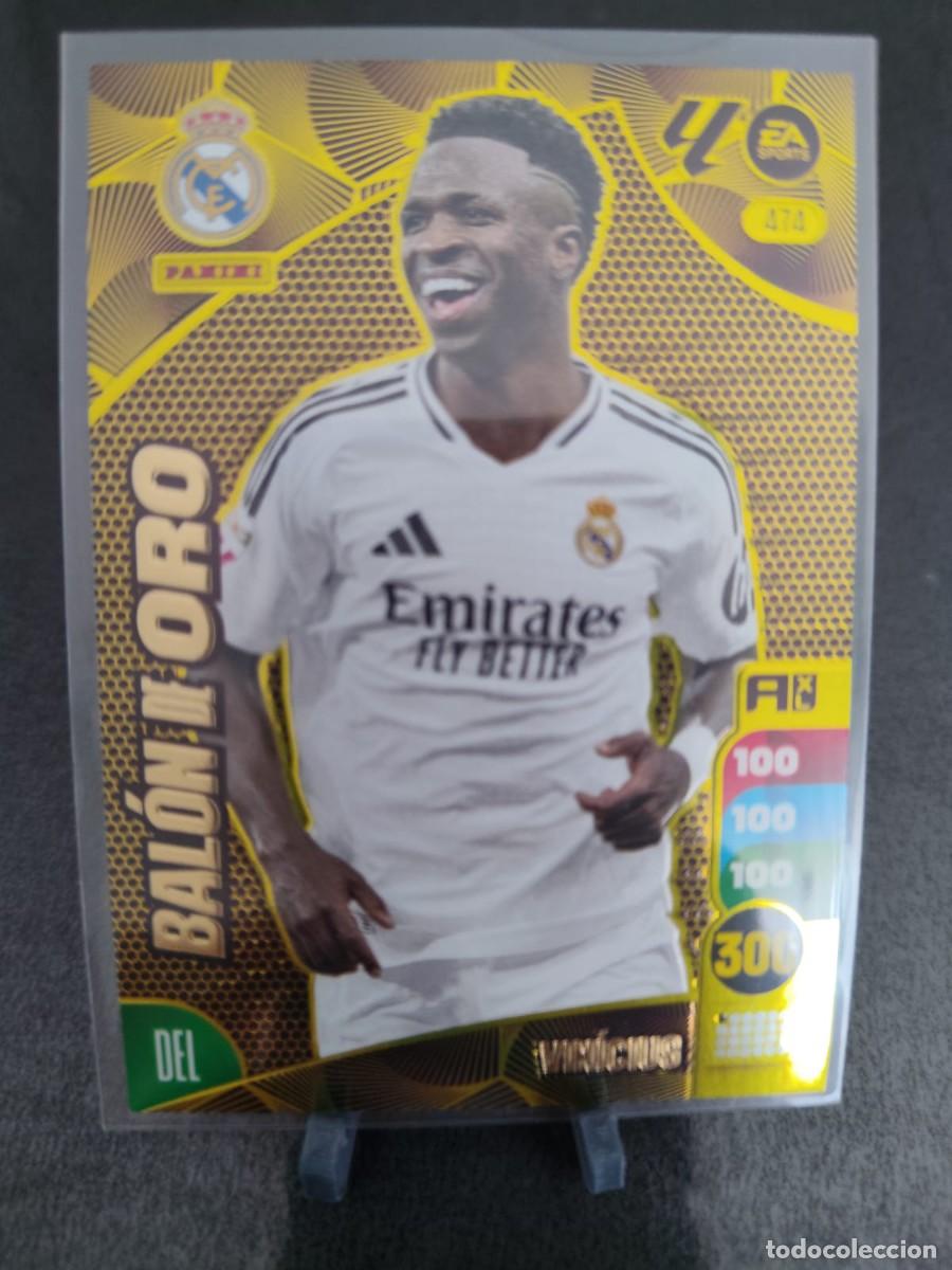 Cromos de f&uacute;tbol: Adrenalyn 24 25 Vinicius Balon Oro 474