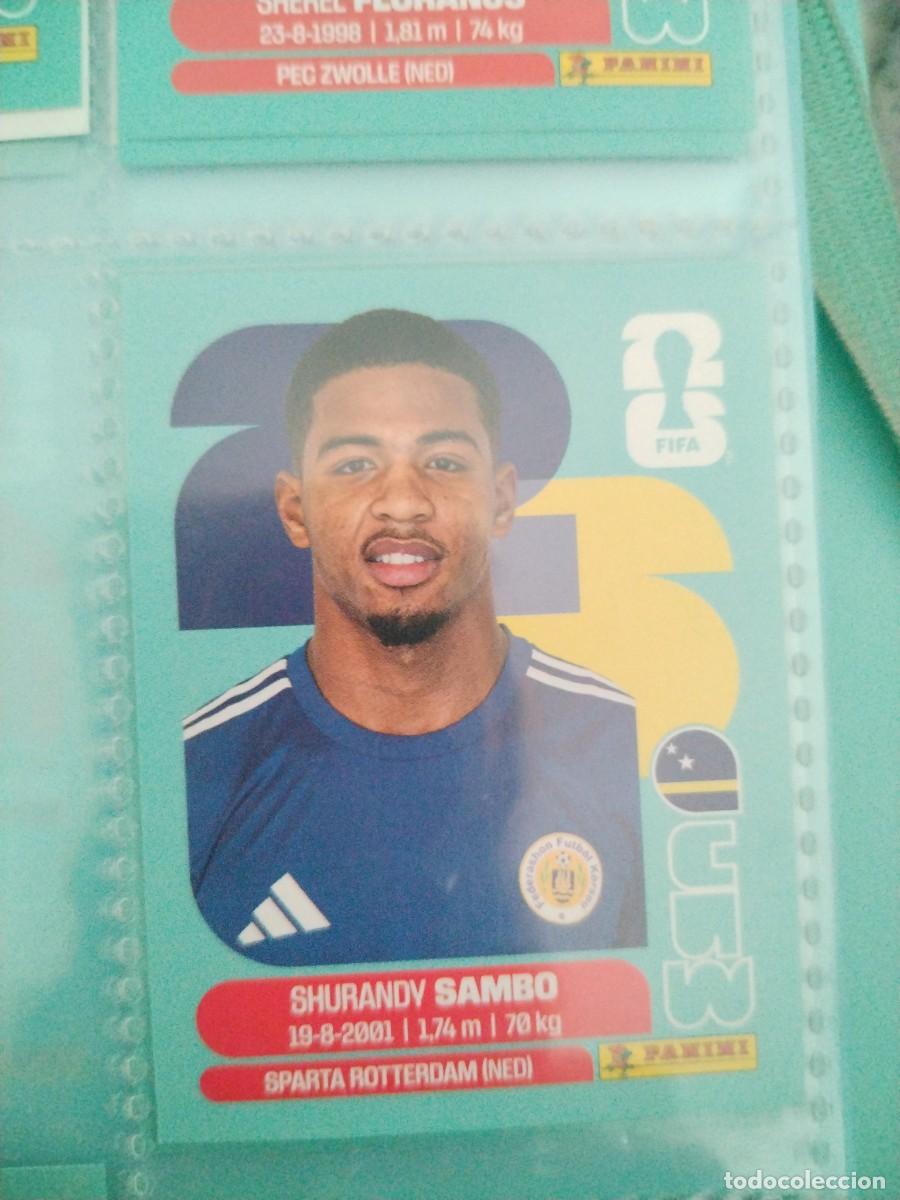 Cromos de f&uacute;tbol: CROMO MUNDIAL 2026 - CURACAO CUW N 8