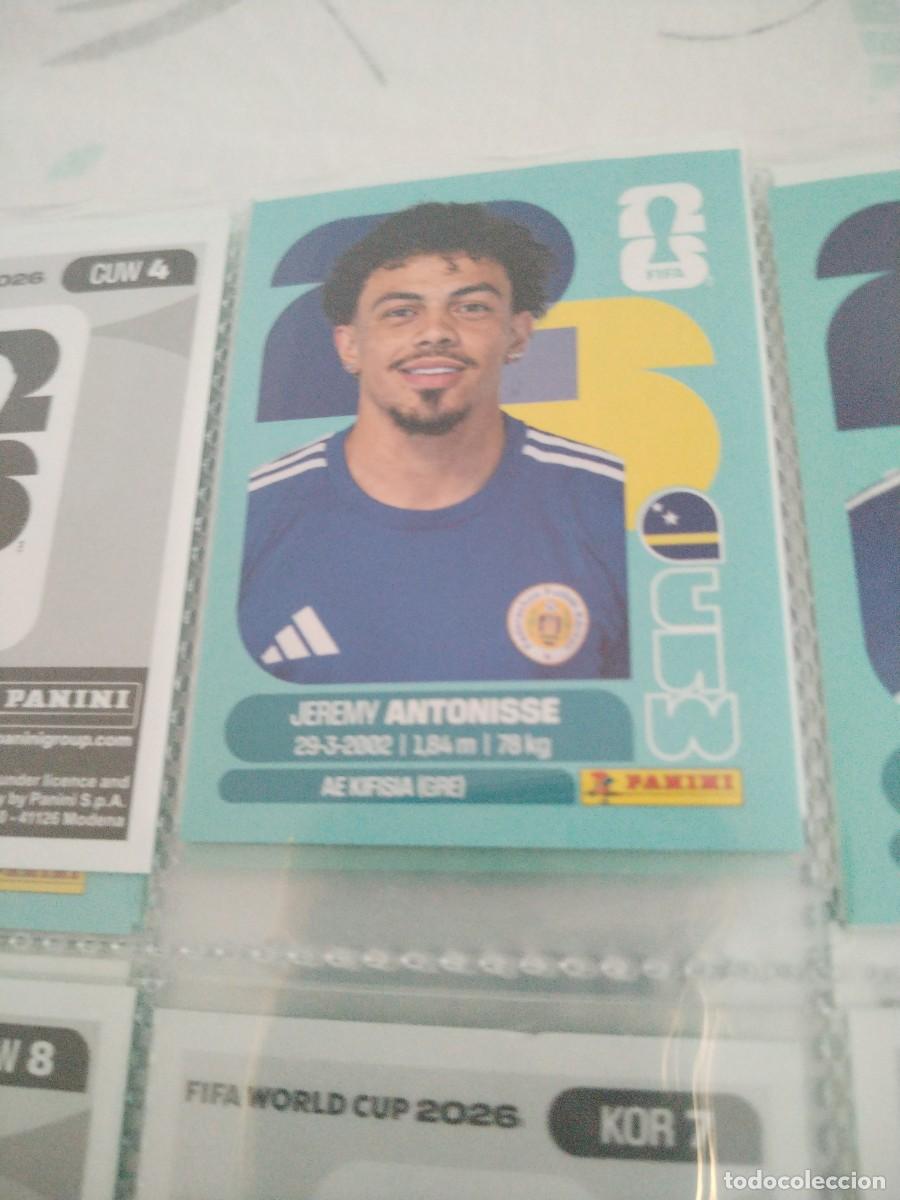 Cromos de f&uacute;tbol: CROMO MUNDIAL 2026 - CURACAO CUW N 18