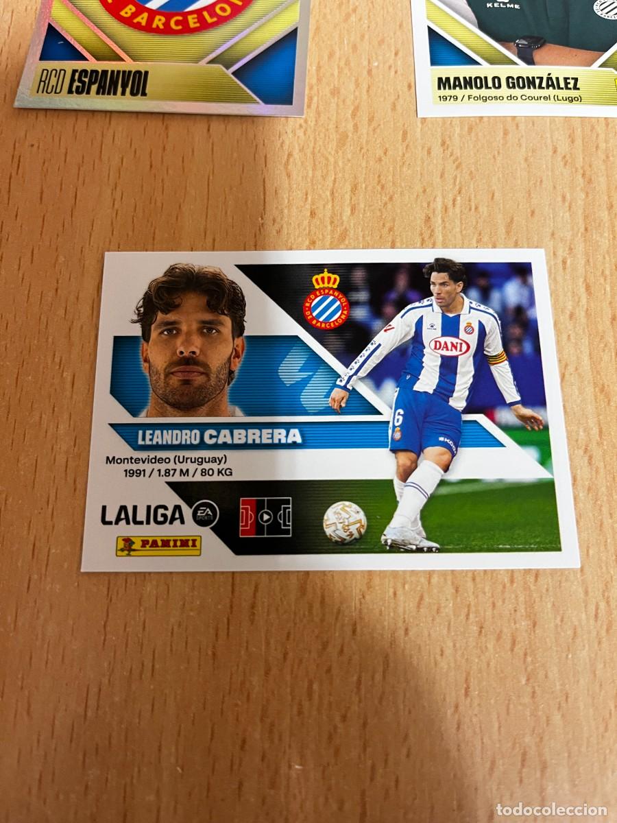 Cromos de f&uacute;tbol: LIGA ESTE 2026 2027 26 27 PANINI N&ordm; 8 CABRERA ESPA&Ntilde;OL ESPANYOL