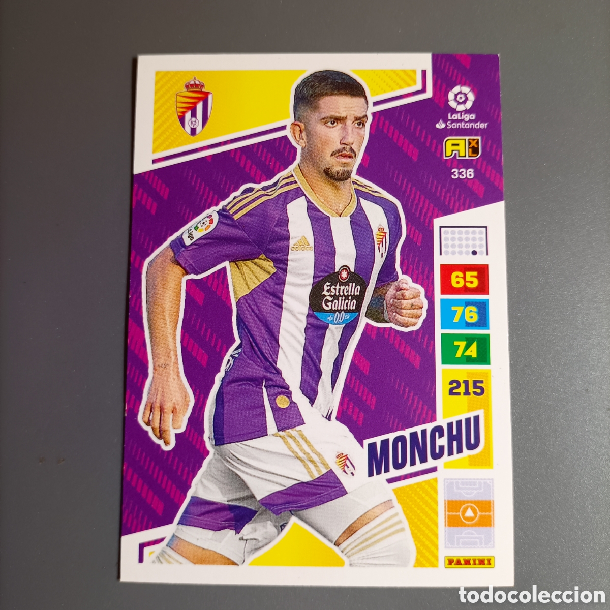 Cromos de f&uacute;tbol: ADRENALYN. LIGA 2022-2023 (VALLADOLID) №336 MANCHU