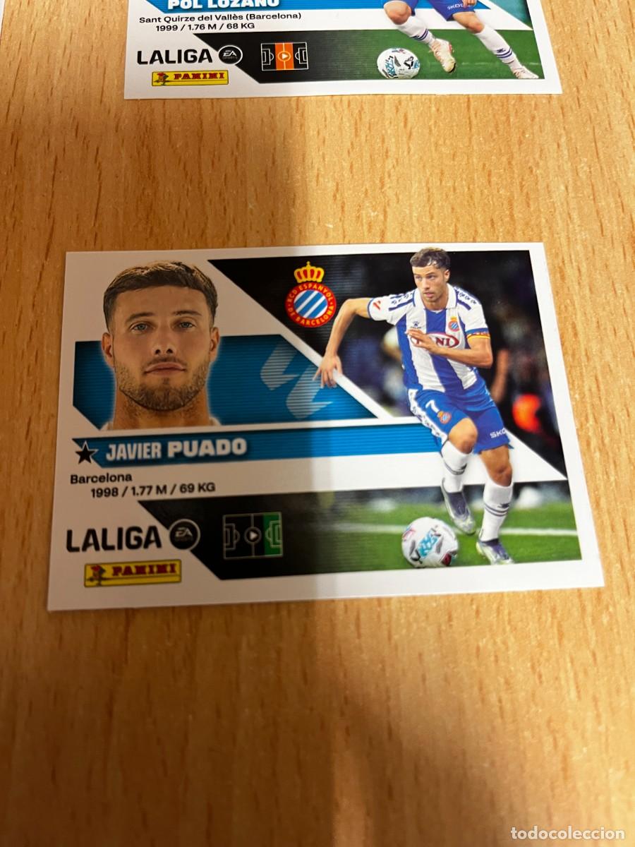 Cromos de f&uacute;tbol: LIGA ESTE 2026 2027 26 27 PANINI N&ordm; 18 PUADO ESPA&Ntilde;OL ESPANYOL