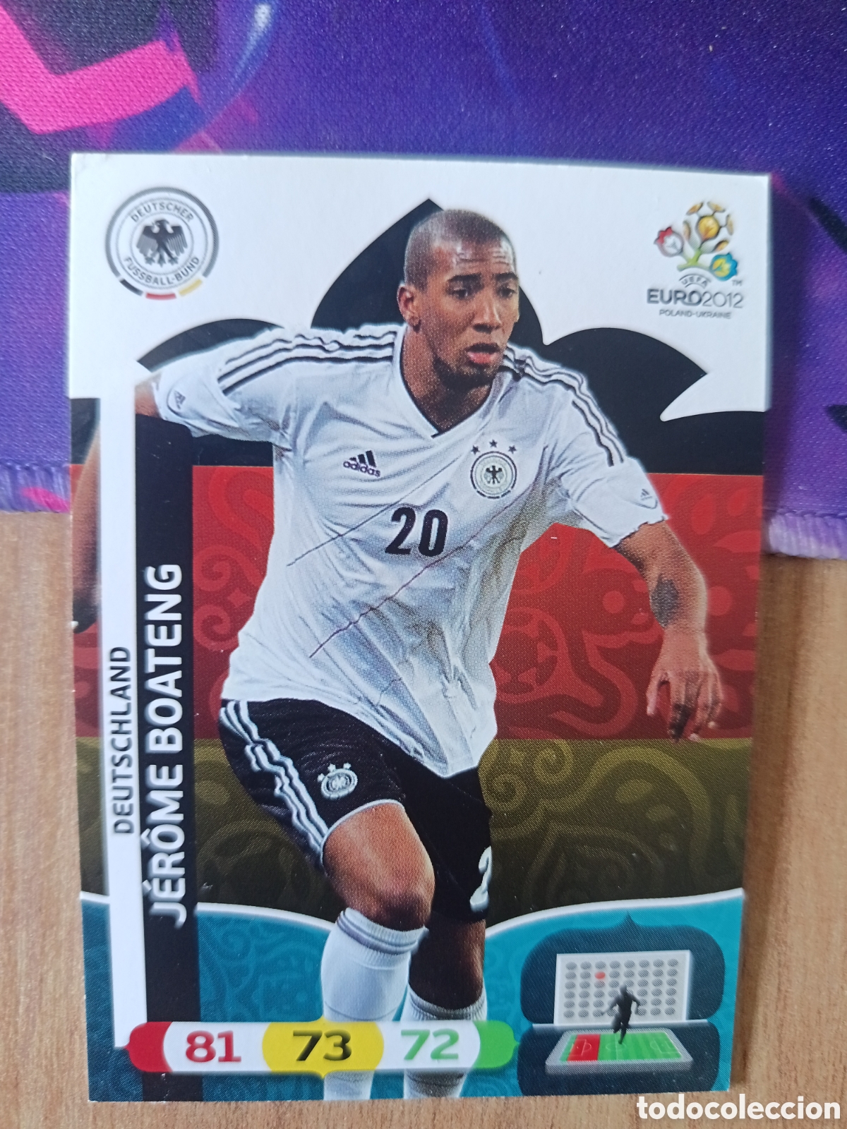 Cromos de f&uacute;tbol: Boateng UEFA EURO 2012 EURO2012 POLONIA UCRANIA ADRENALYN XL PANINI
