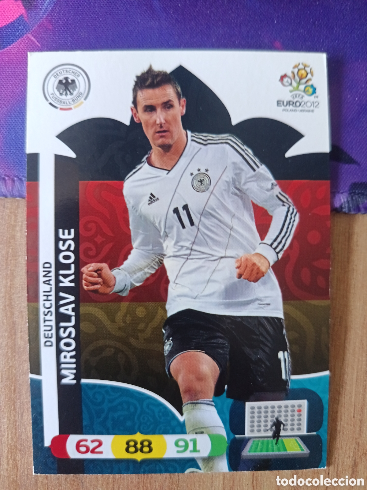 Fu&szlig;ball-Sticker: Klose UEFA EURO 2012 EURO2012 POLONIA UCRANIA ADRENALYN XL PANINI