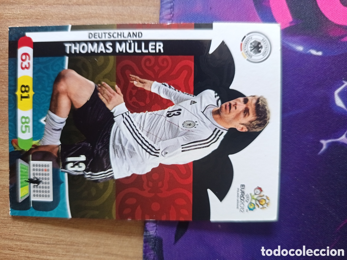 Fu&szlig;ball-Sticker: Muller UEFA EURO 2012 EURO2012 POLONIA UCRANIA ADRENALYN XL PANINI