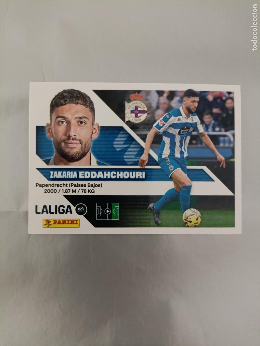 Fu&szlig;ball-Sticker: LIGA ESTE 2026 2027 RC DEPORTIVO N&ordm;19 EDDAHCHOURI