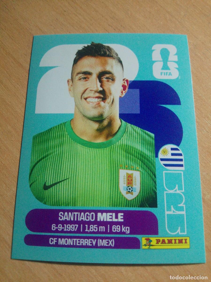 Fu&szlig;ball-Sticker: URU 3 SANTIAGO MELE URUGUAY MUNDIAL FIFA WORLD CUP 2026 26 PANINI STICKERS NUEVO
