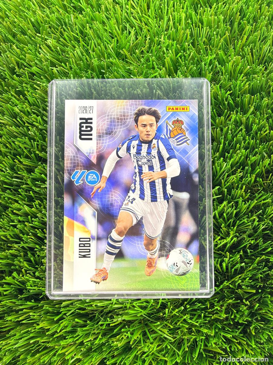 Fu&szlig;ball-Sticker: N&ordm; 323 Kubo Real Sociedad Megacracks 26 27
