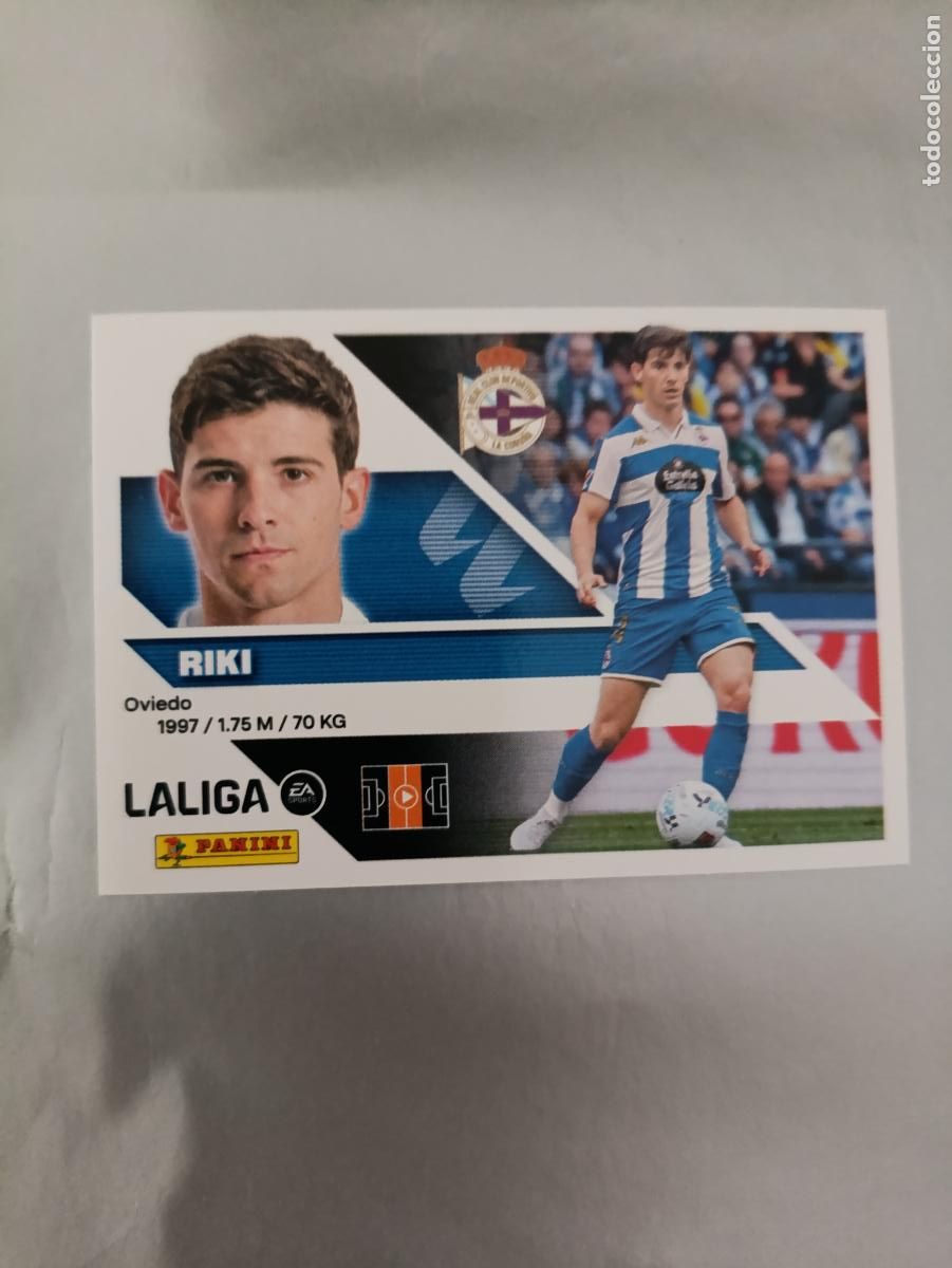 Fu&szlig;ball-Sticker: LIGA ESTE 2026 2027 RC DEPORTIVO N&ordm;12 RIKI