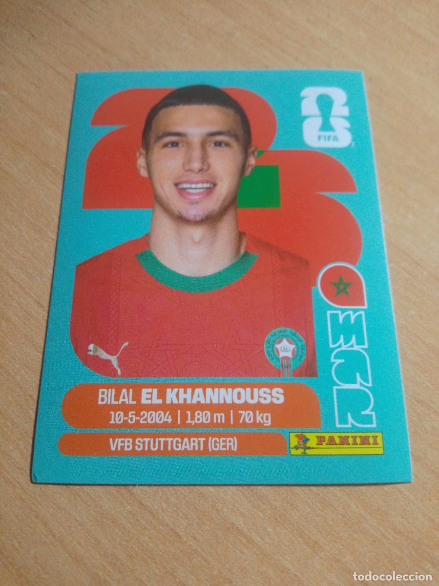 Cromos de f&uacute;tbol: EL KHANNOUSS MARRUECOS MAR 14 MUNDIAL FIFA WORLD CUP 2026 26 PANINI STICKERS NUEVO