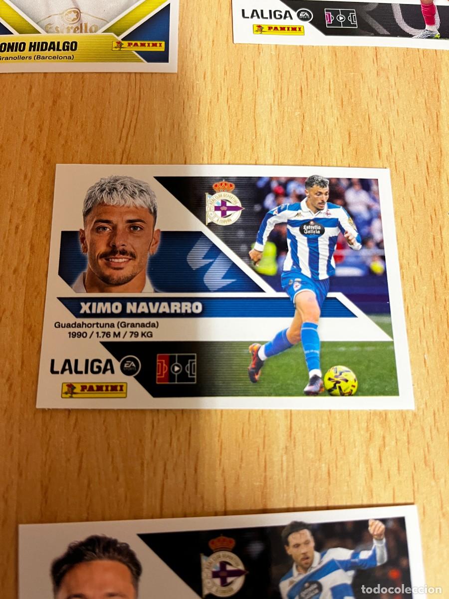 Cromos de f&uacute;tbol: LIGA ESTE 2026 2027 26 27 PANINI N&ordm; 9 A 9A XIMO NAVARRO DEPORTIVO DE LA CORU&Ntilde;A