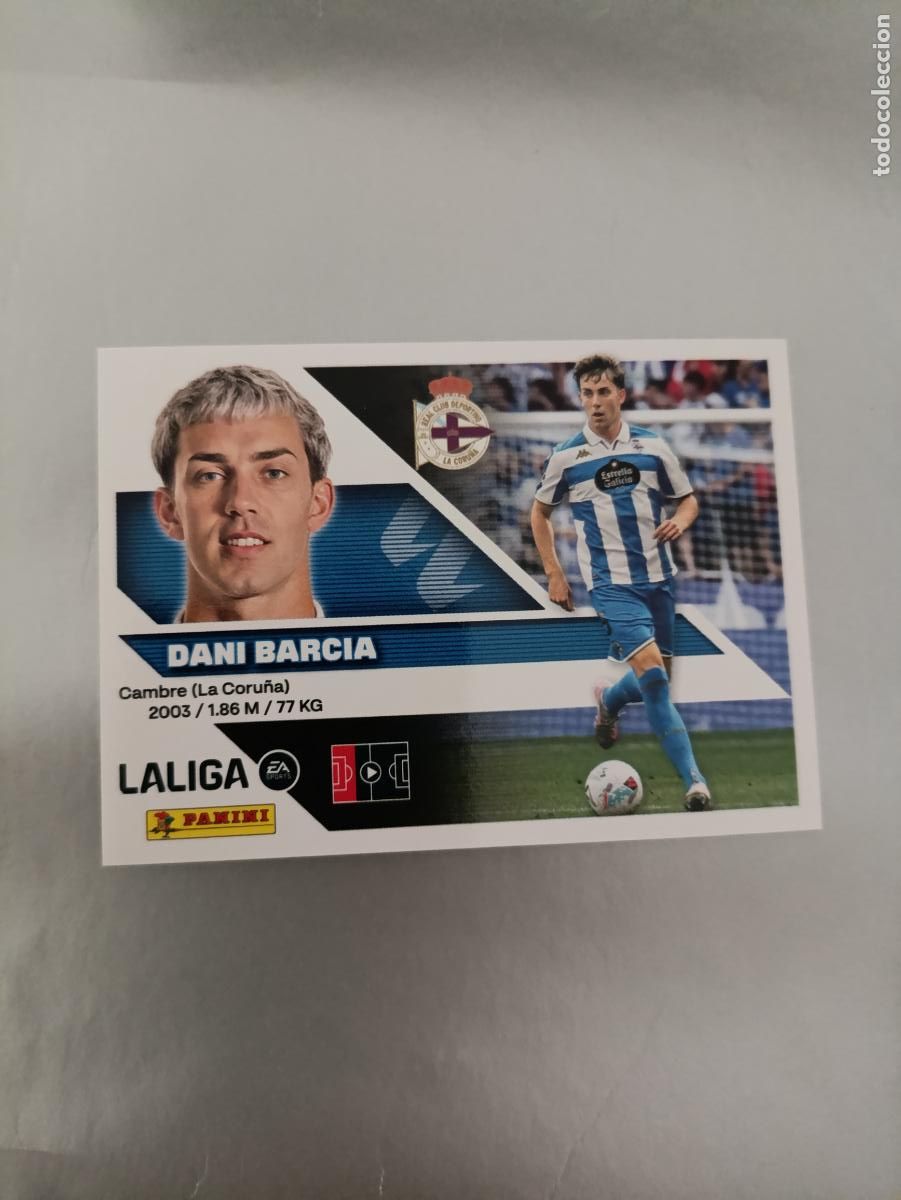Cromos de Futebol: LIGA ESTE 2026 2027 RC DEPORTIVO N&ordm;8 DANI GARCIA