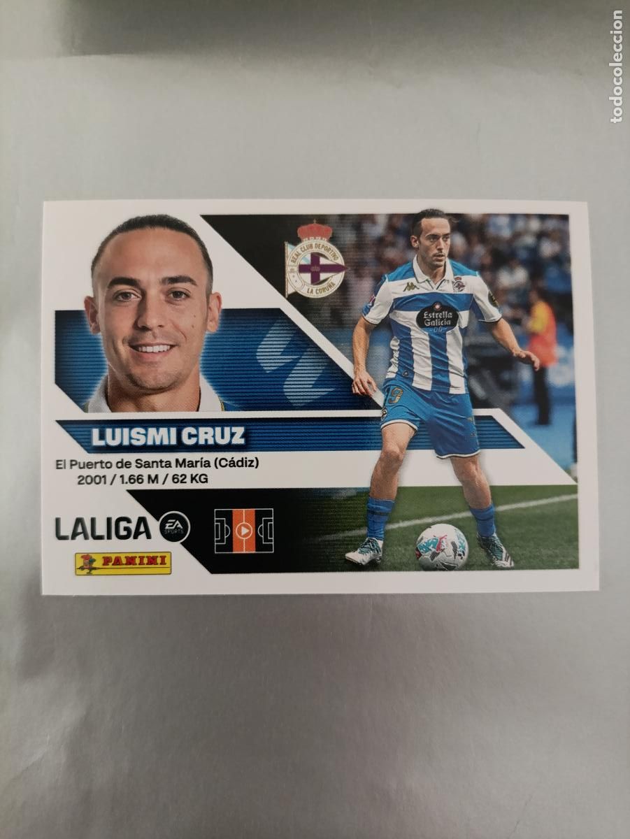 Cromos de Futebol: LIGA ESTE 2026 2027 RC DEPORTIVO N&ordm;15 LUISMI CRUZ