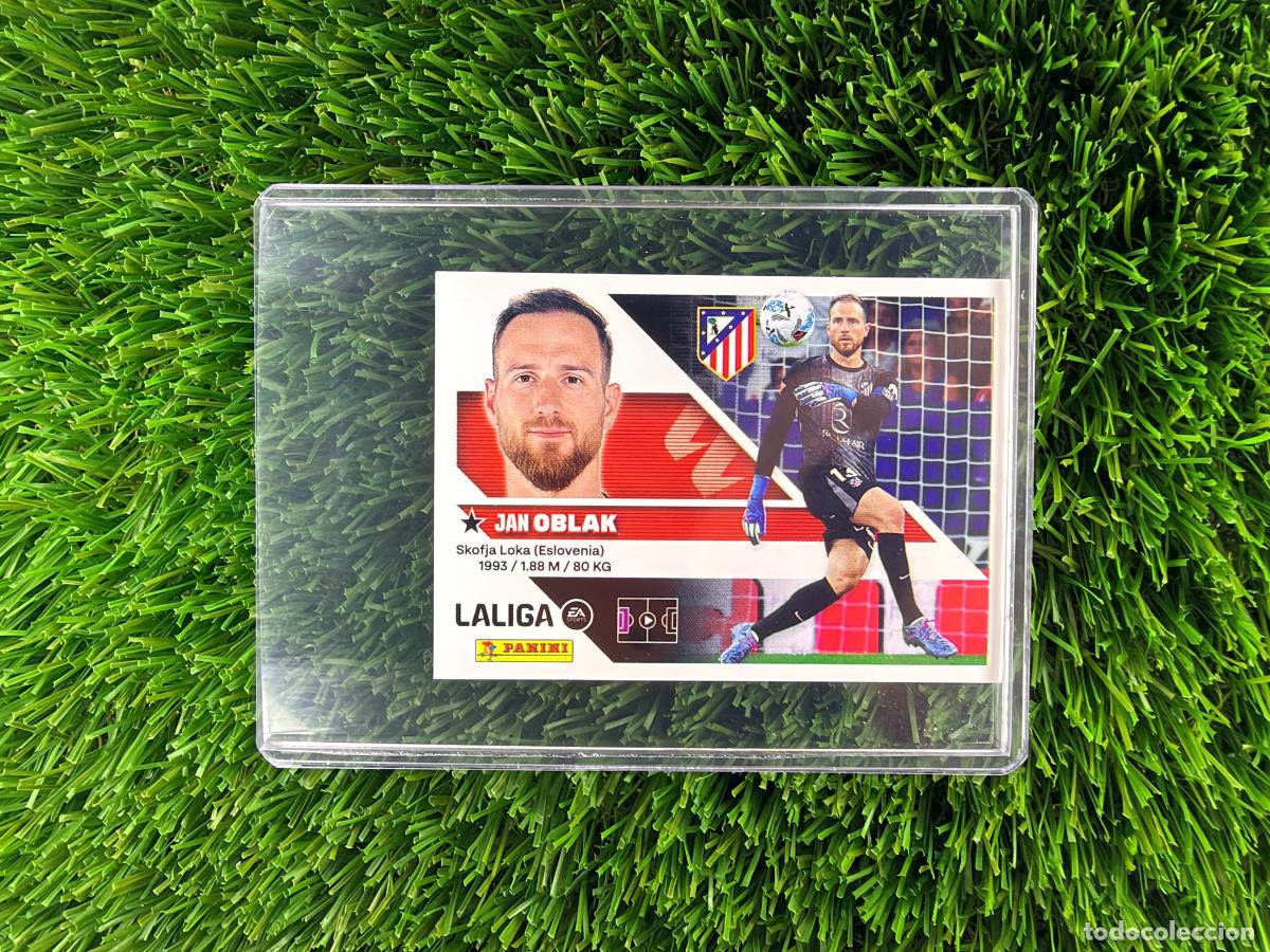 Football Stickers: N&ordm; 3 Oblak Atletico de Madrid Liga Este 26 27