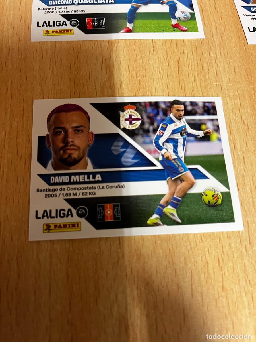 Football Stickers: LIGA ESTE 2026 2027 26 27 PANINI N&ordm; 16 DAVID MELLA DEPORTIVO DE LA CORU&Ntilde;A