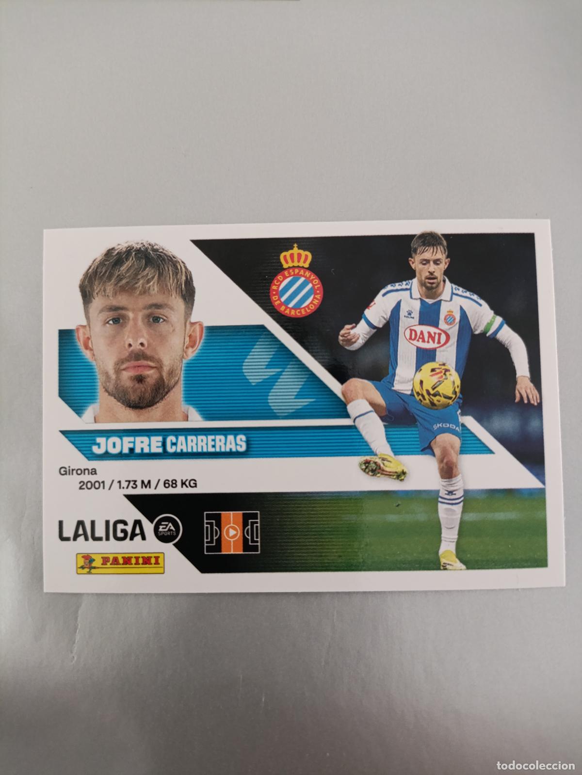 Cromos de f&uacute;tbol: LIGA ESTE 2026 2027 RCD ESPA&Ntilde;OL N&ordm;14 JOFRE