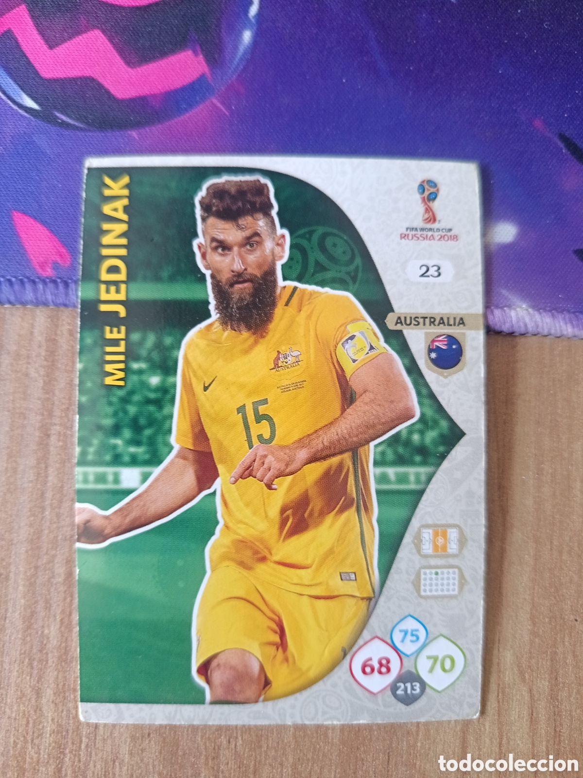 Cromos de f&uacute;tbol: Jedinak adrenalyn mundial fifa world cup 2018 18 rusia