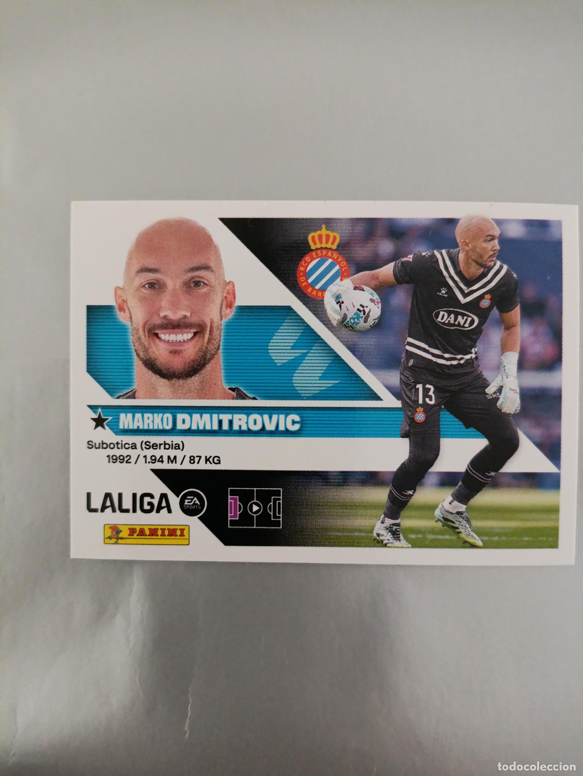 Cromos de f&uacute;tbol: LIGA ESTE 2026 2027 RCD ESPA&Ntilde;OL N&ordm;3 DMITROVIC