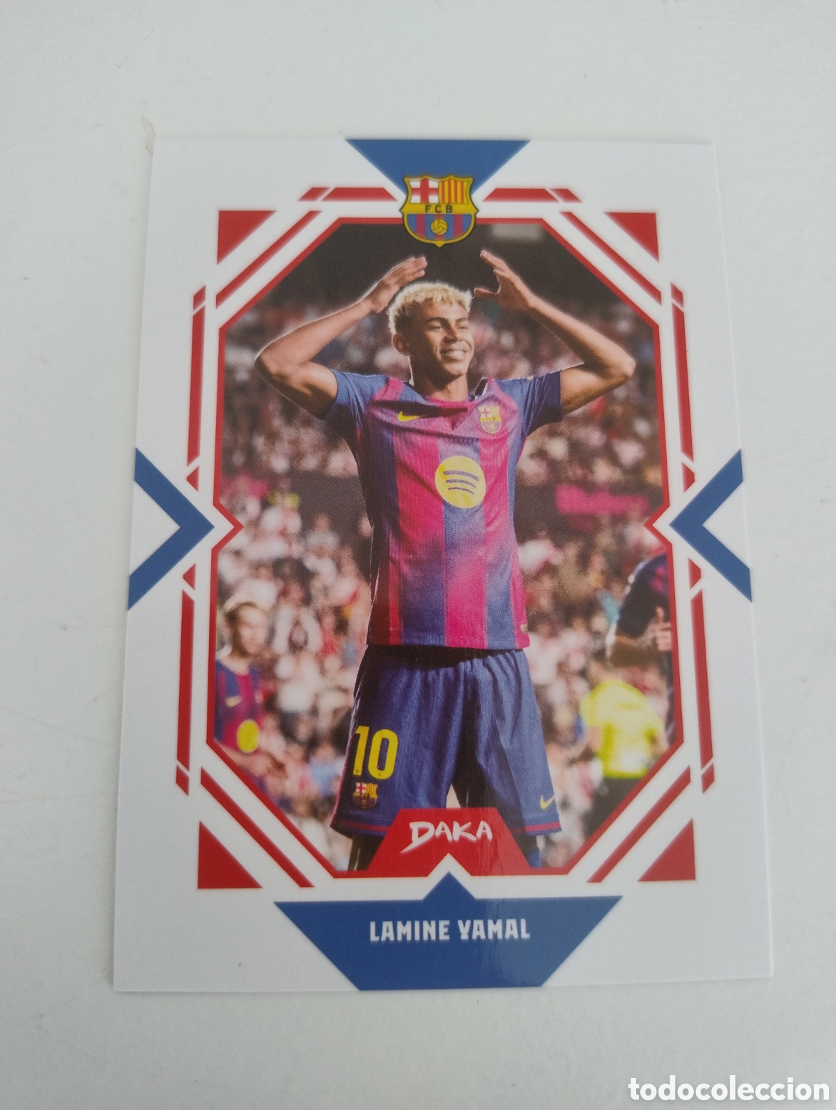 Football Stickers: FCB 5A - Lamine Yamal - Barcelona - Daka 2025 - 2026