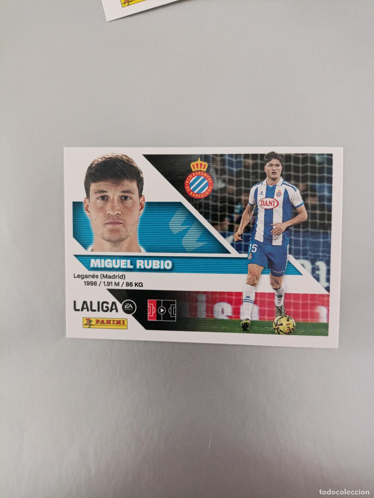 Football Stickers: LIGA ESTE 2026 2027 RCD ESPA&Ntilde;OL N&ordm;9 MIGUEL RUBIO