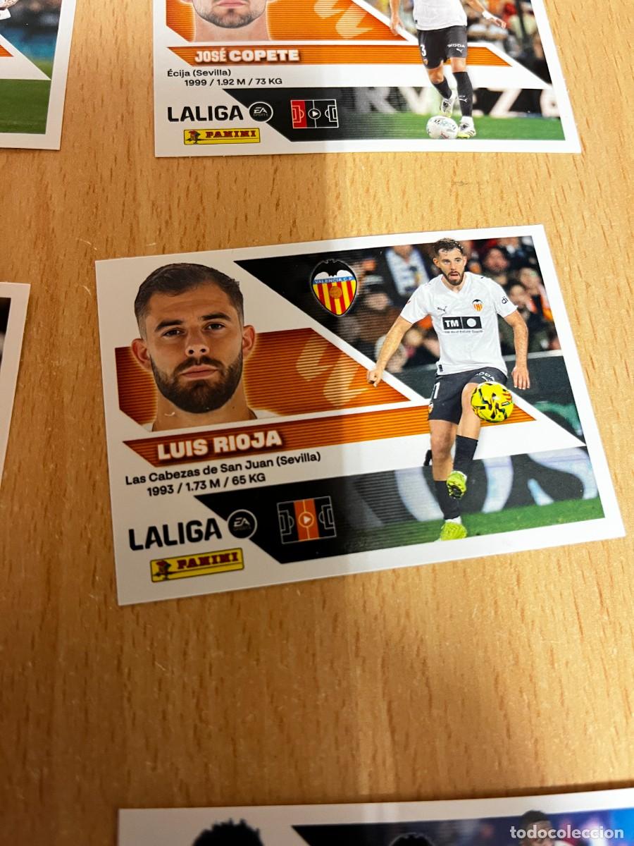 Cromos de f&uacute;tbol: LIGA ESTE 2026 2027 26 27 PANINI N&ordm; 14 LUIS RIOJA VALENCIA