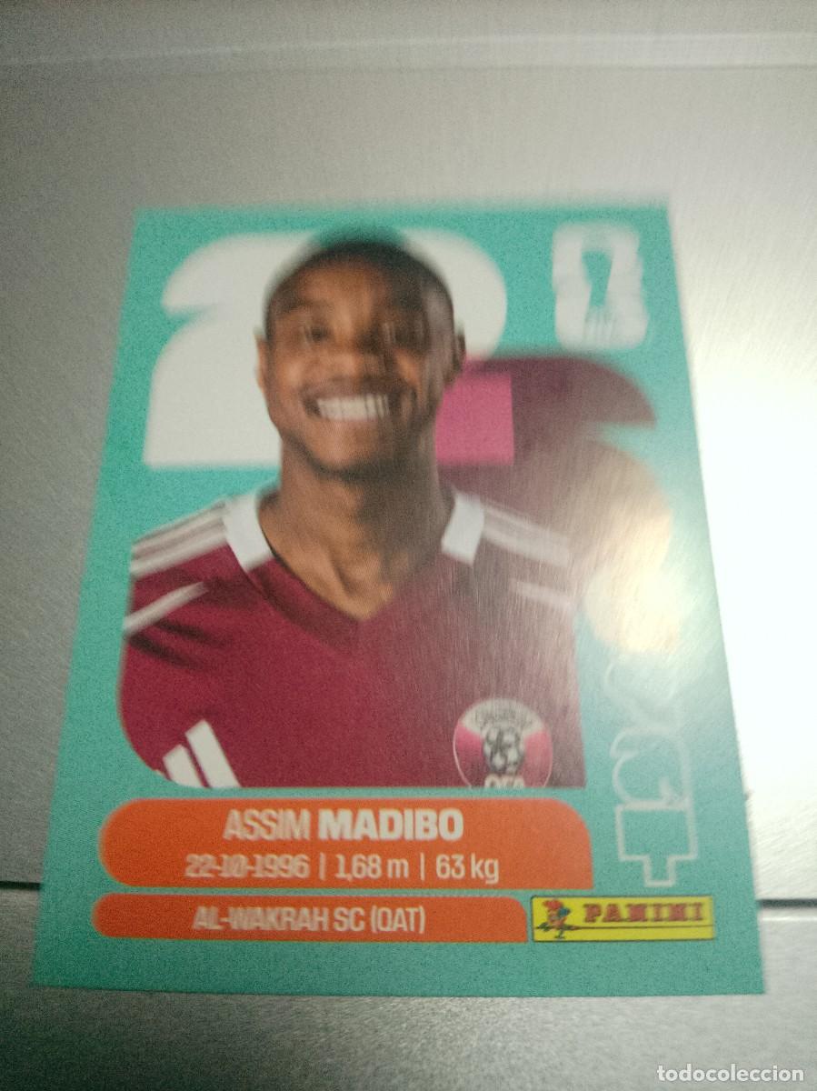 Cromos de f&uacute;tbol: QAT 11 MADIBO QATAR MUNDIAL FIFA WORLD CUP 2026 26 PANINI STICKERS NUEVO