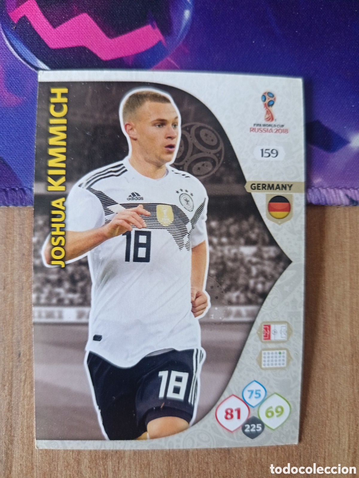 Cromos de f&uacute;tbol: 159 Kimmich adrenalyn mundial fifa world cup 2018 18 rusia