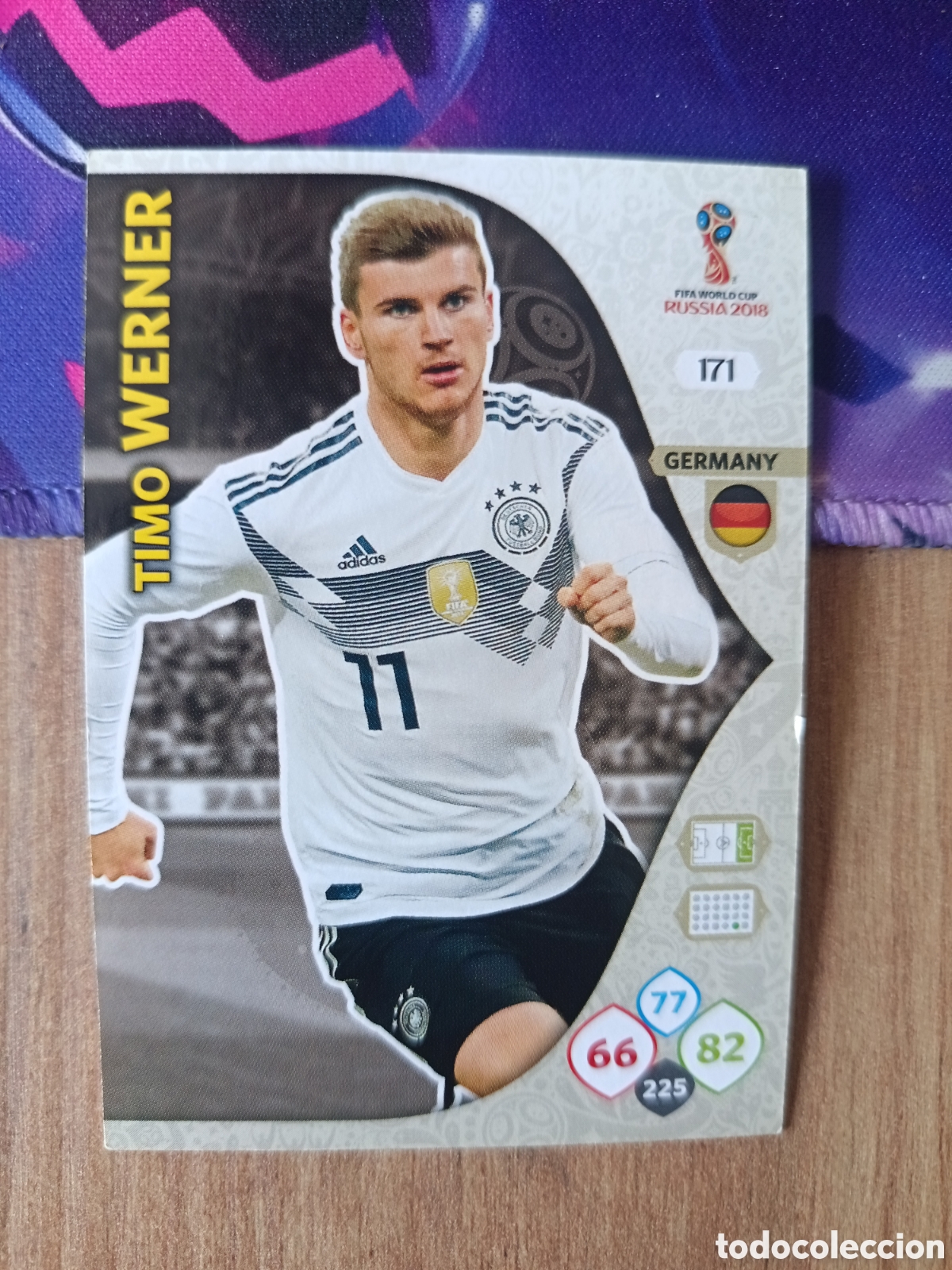 Cromos de f&uacute;tbol: 171 Werner adrenalyn mundial fifa world cup 2018 18 rusia