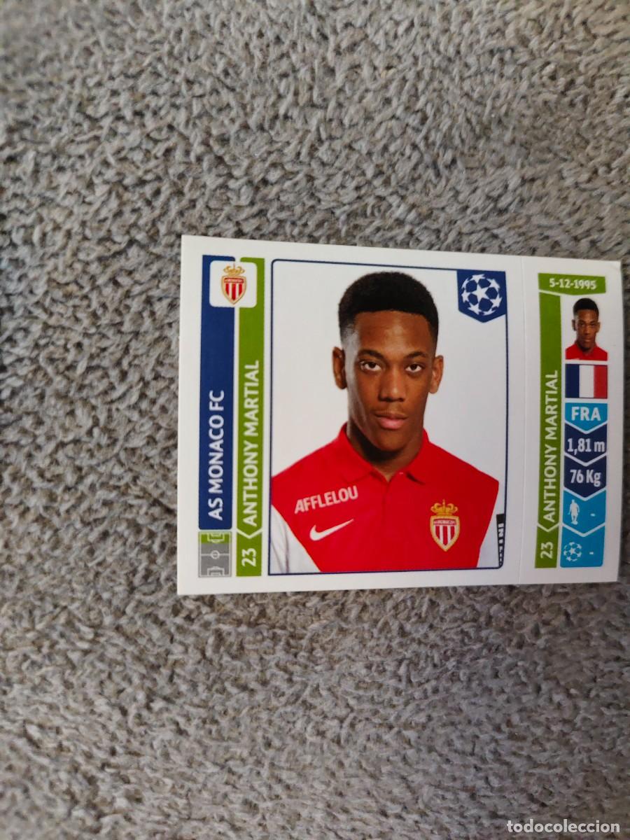 Cromos de f&uacute;tbol: 252 CHAMPIONS LEAGUE 2014 15 ANTHONY MARTIAL AS MONACO FC STICKER PANINI 14 2015 UCL AAM