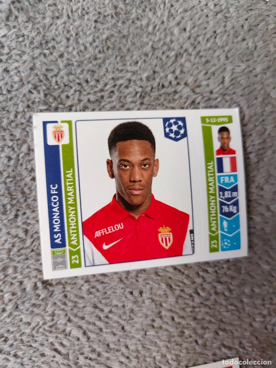 Cromos de f&uacute;tbol: 252 CHAMPIONS LEAGUE 2014 15 ANTHONY MARTIAL AS MONACO FC STICKER PANINI 14 2015 UCL AAM