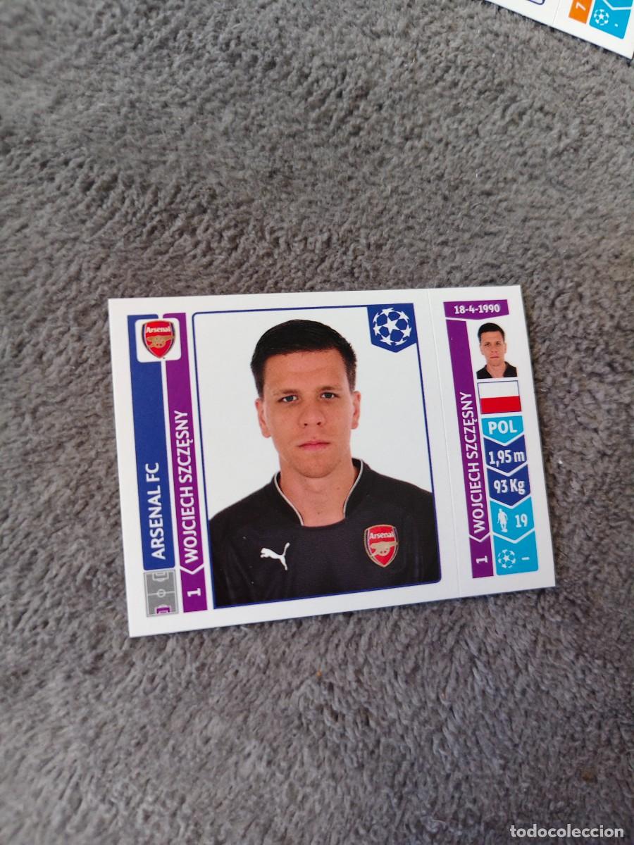 Cromos de f&uacute;tbol: 253 CHAMPIONS LEAGUE 2014 15 WOJCIECH SZCZĘSNY ARSENAL FC STICKER PANINI 14 2015 UCL AAM