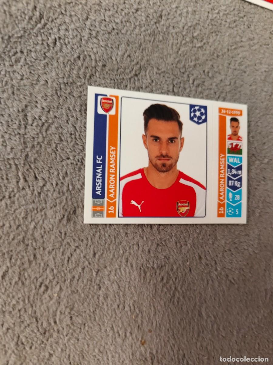 Cartes &agrave; collectionner de Football: 260 CHAMPIONS LEAGUE 2014 15 AARON RAMSEY ARSENAL FC STICKER PANINI 14 2015 UCL AAM