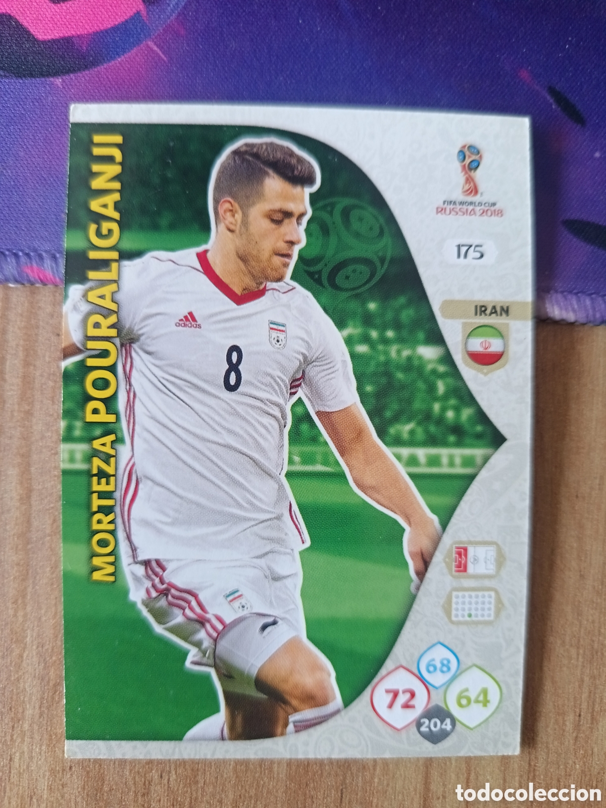 Cartes &agrave; collectionner de Football: 175 Pouraliganji adrenalyn mundial fifa world cup 2018 18 rusia