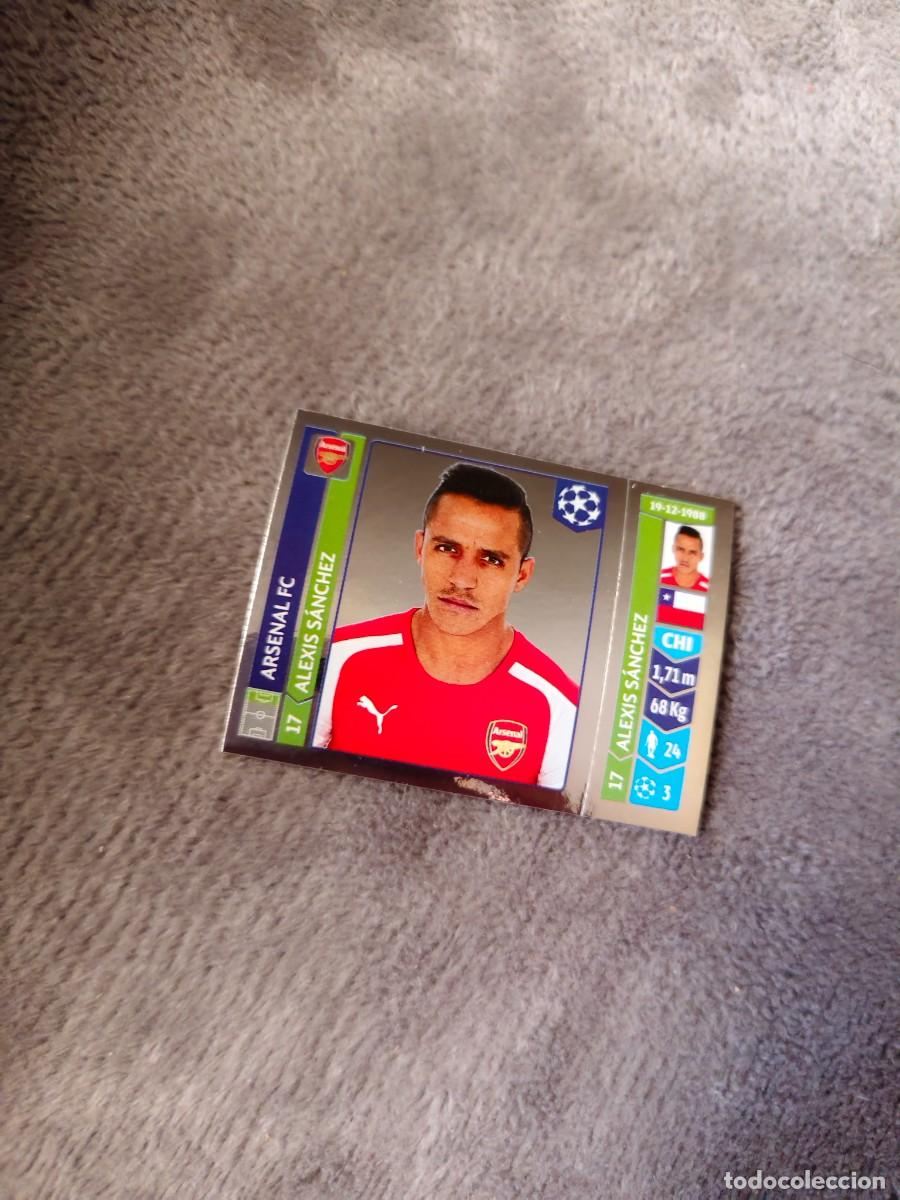 Cartes &agrave; collectionner de Football: 261 CHAMPIONS LEAGUE 2014 15 ALEXIS S&Aacute;NCHEZ ARSENAL FC STICKER PANINI 14 2015 UCL AAM