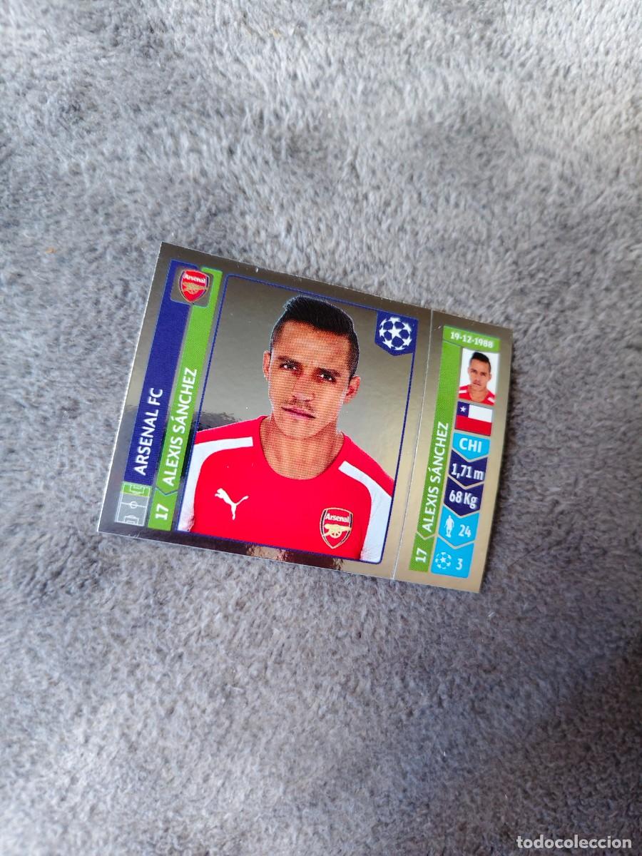 Cartes &agrave; collectionner de Football: 261 CHAMPIONS LEAGUE 2014 15 ALEXIS S&Aacute;NCHEZ ARSENAL FC STICKER PANINI 14 2015 UCL AAM