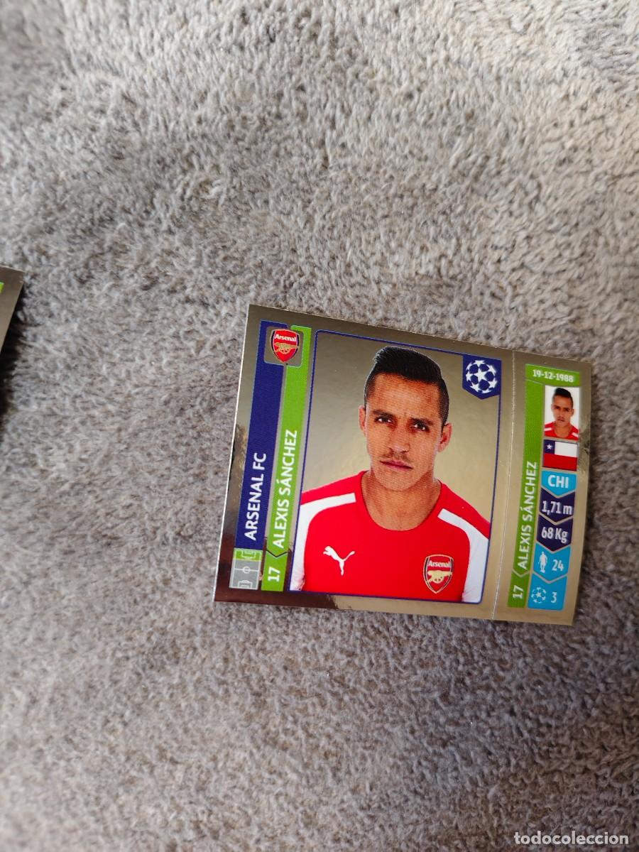 Cartes &agrave; collectionner de Football: 261 CHAMPIONS LEAGUE 2014 15 ALEXIS S&Aacute;NCHEZ ARSENAL FC STICKER PANINI 14 2015 UCL AAM