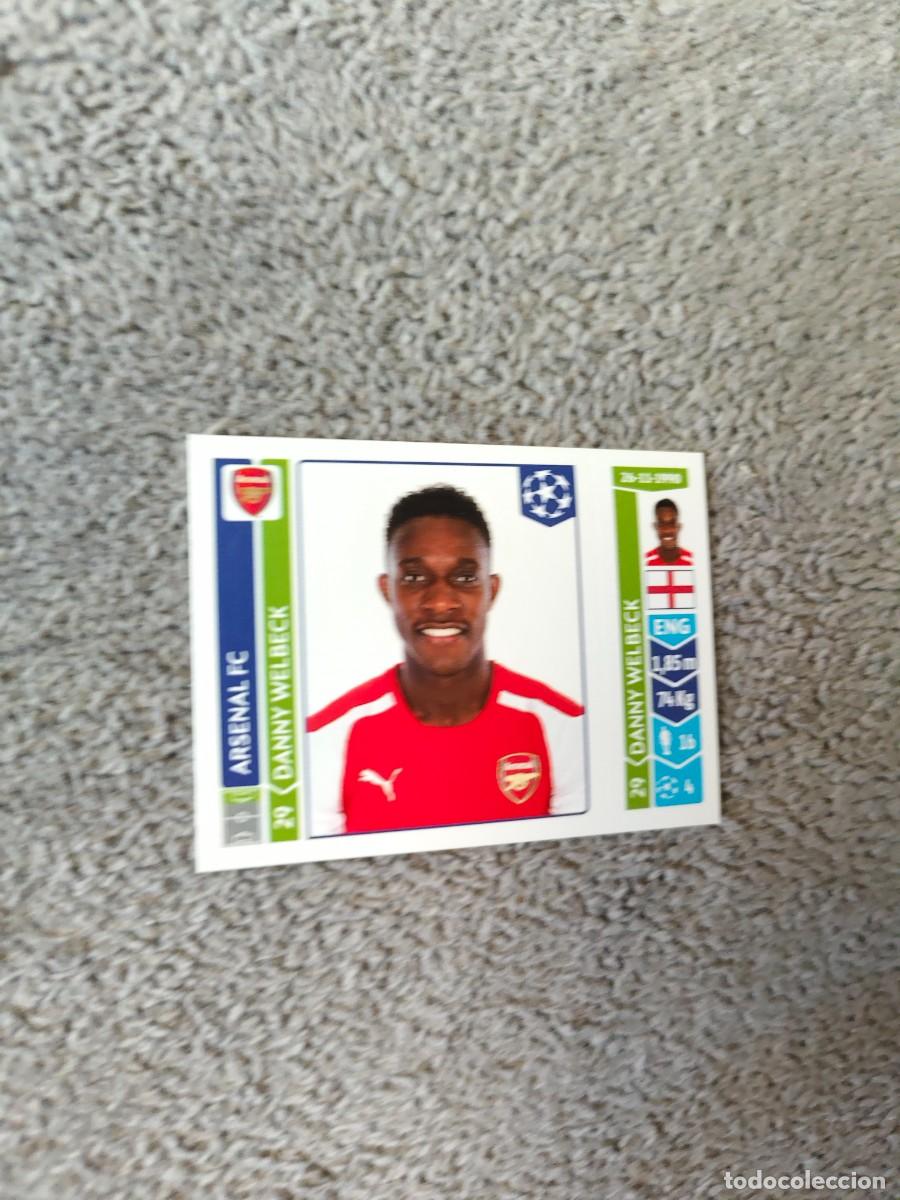 Cromos de f&uacute;tbol: 262 CHAMPIONS LEAGUE 2014 15 DANNY WELBECK ARSENAL FC STICKER PANINI 14 2015 UCL AAM