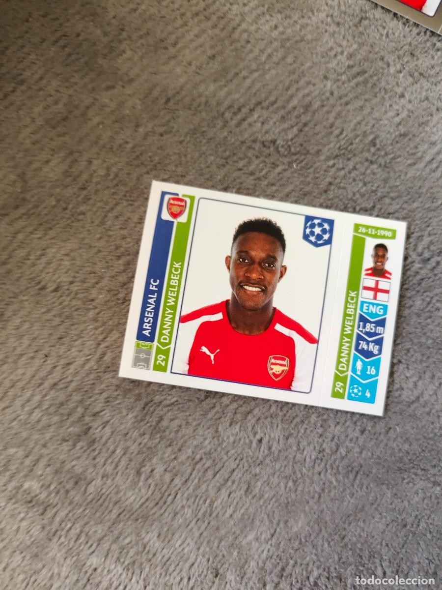 Cromos de f&uacute;tbol: 262 CHAMPIONS LEAGUE 2014 15 DANNY WELBECK ARSENAL FC STICKER PANINI 14 2015 UCL AAM