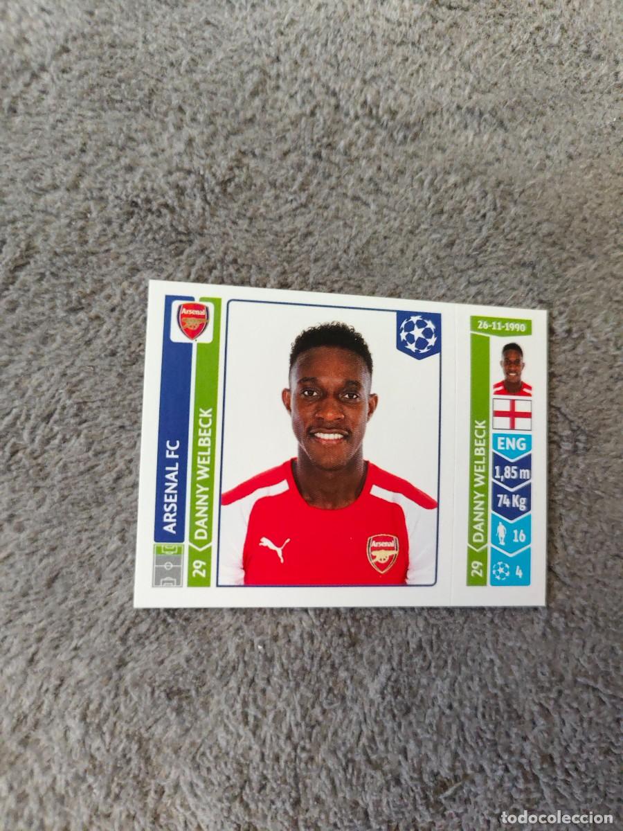 Cromos de f&uacute;tbol: 262 CHAMPIONS LEAGUE 2014 15 DANNY WELBECK ARSENAL FC STICKER PANINI 14 2015 UCL AAM