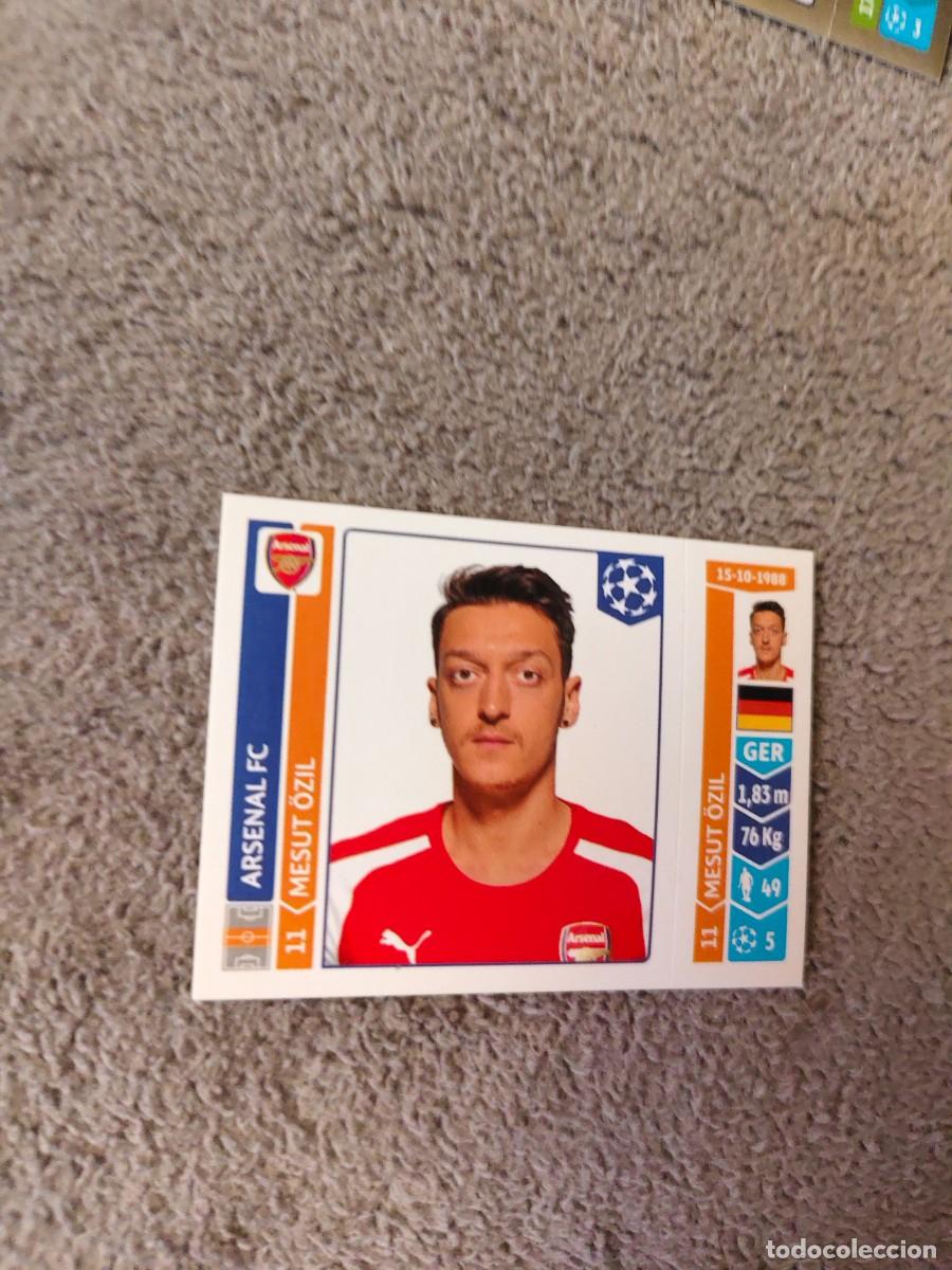 Cromos de f&uacute;tbol: 263 CHAMPIONS LEAGUE 2014 15 MESUT &Ouml;ZIL ARSENAL FC STICKER PANINI 14 2015 UCL AAM
