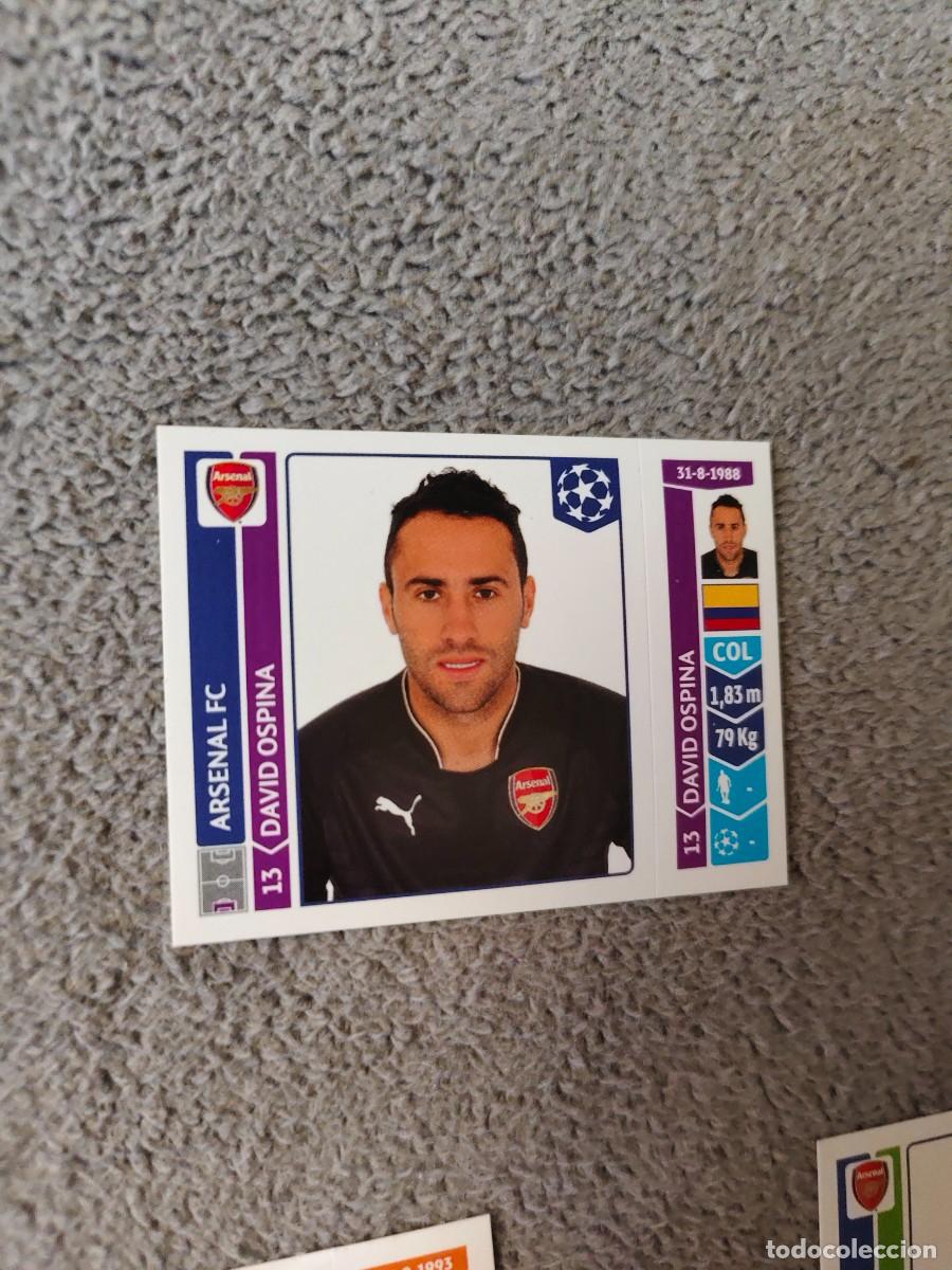 Cromos de f&uacute;tbol: 264 CHAMPIONS LEAGUE 2014 15 DAVID OSPINA ARSENAL FC STICKER PANINI 14 2015 UCL AAM