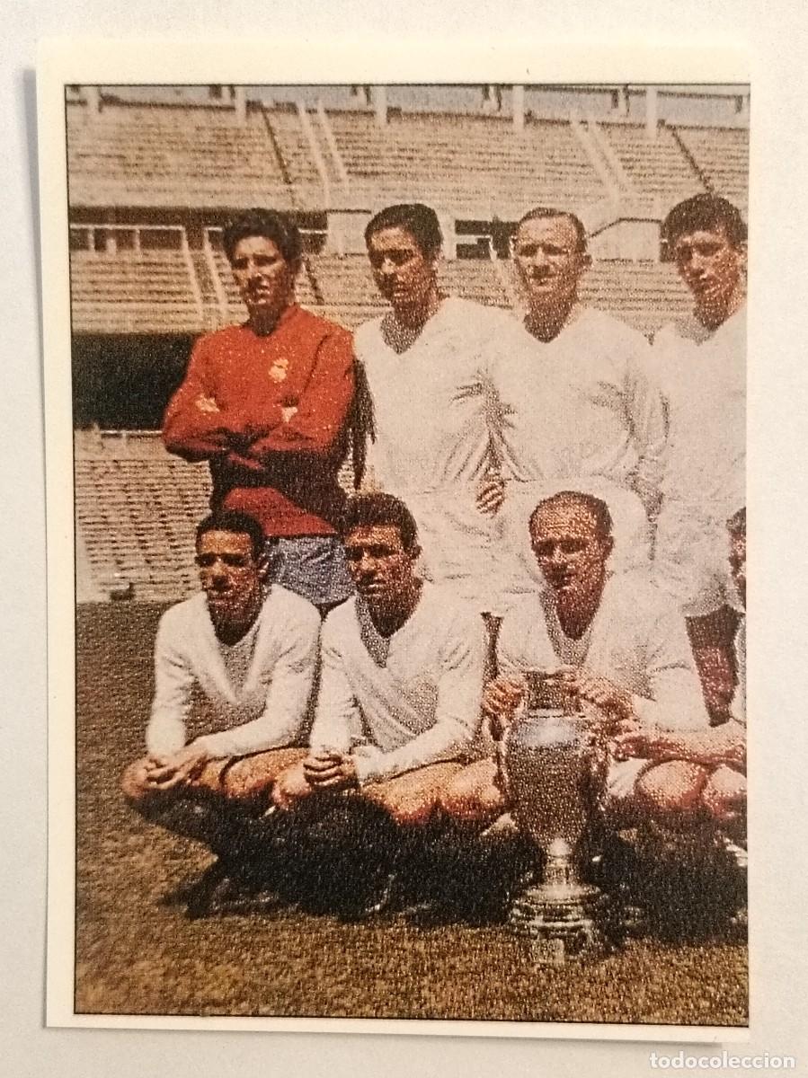 Cromos de f&uacute;tbol: #98 EQUIPO 1959/1960 COLECCION REAL MADRID 95/96 PANINI