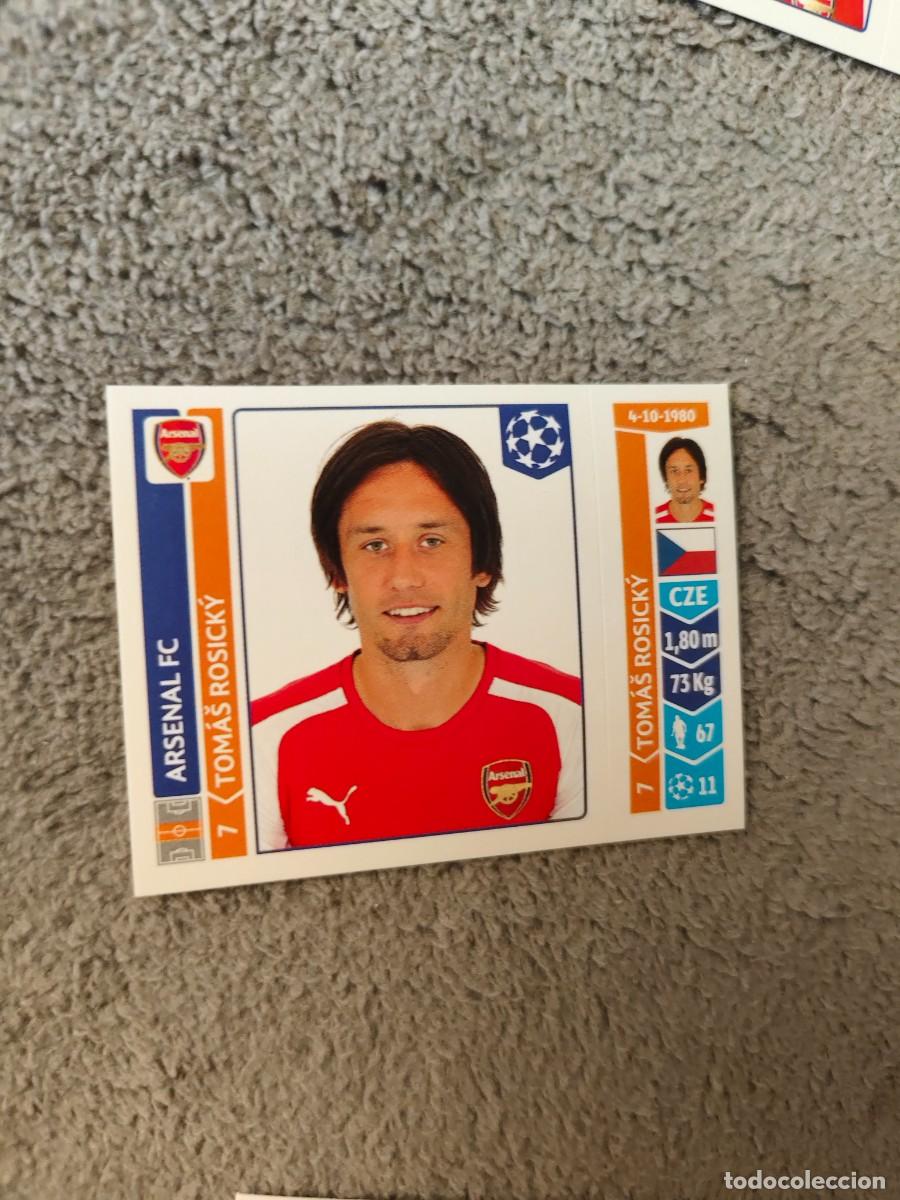 Cromos de f&uacute;tbol: 267 CHAMPIONS LEAGUE 2014 15 TOM&Aacute;&Scaron; ROSICK&Yacute; ARSENAL FC STICKER PANINI 14 2015 UCL AAM