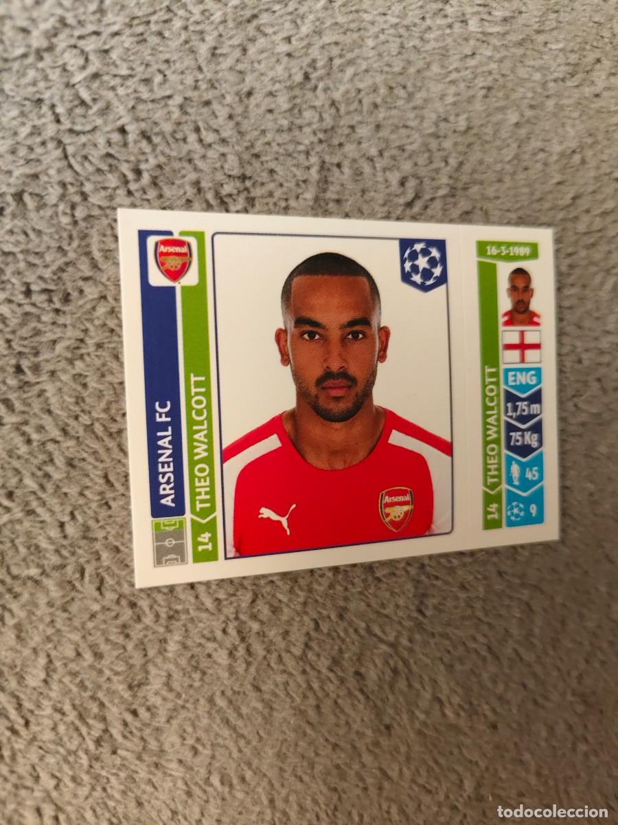 Cromos de f&uacute;tbol: 270 CHAMPIONS LEAGUE 2014 15 THEO WALCOTT ARSENAL FC STICKER PANINI 14 2015 UCL AAM
