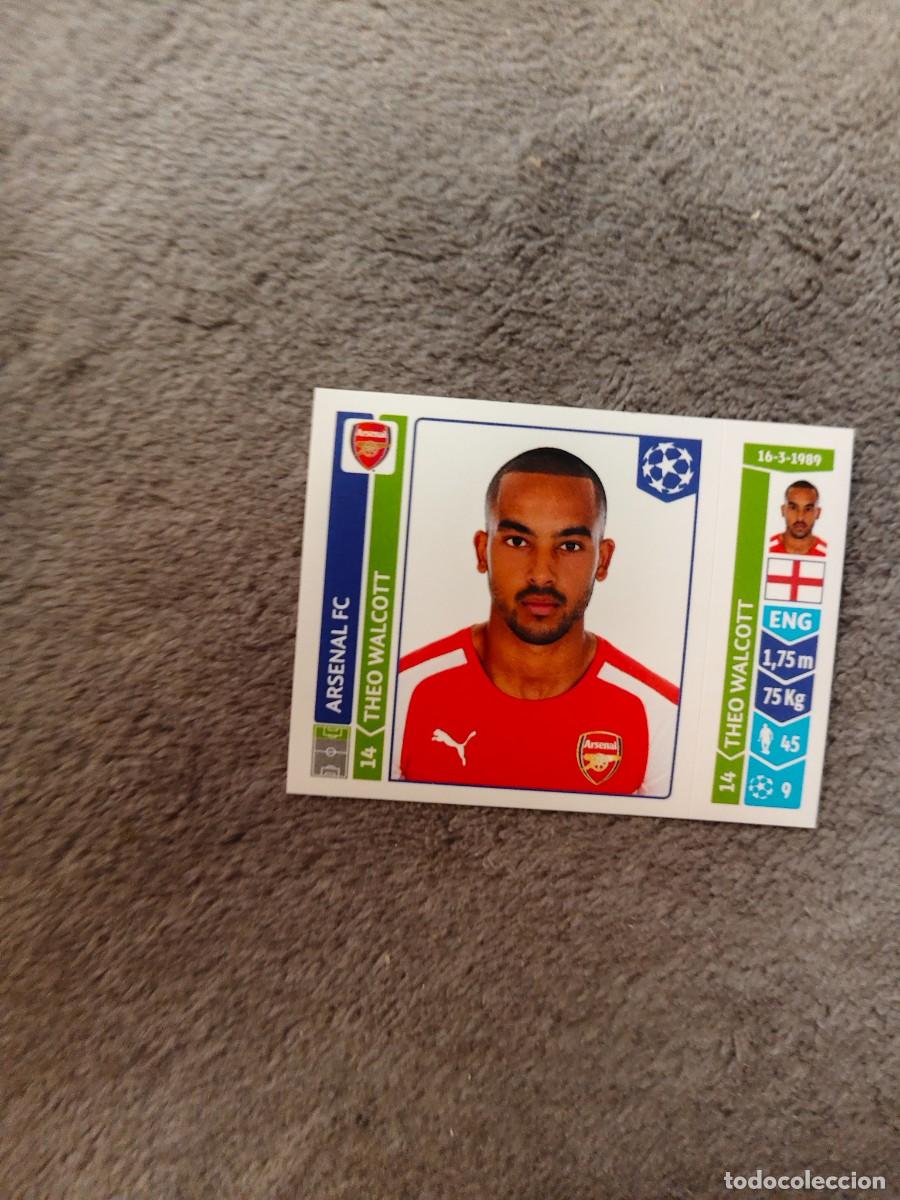 Cromos de f&uacute;tbol: 270 CHAMPIONS LEAGUE 2014 15 THEO WALCOTT ARSENAL FC STICKER PANINI 14 2015 UCL AAM