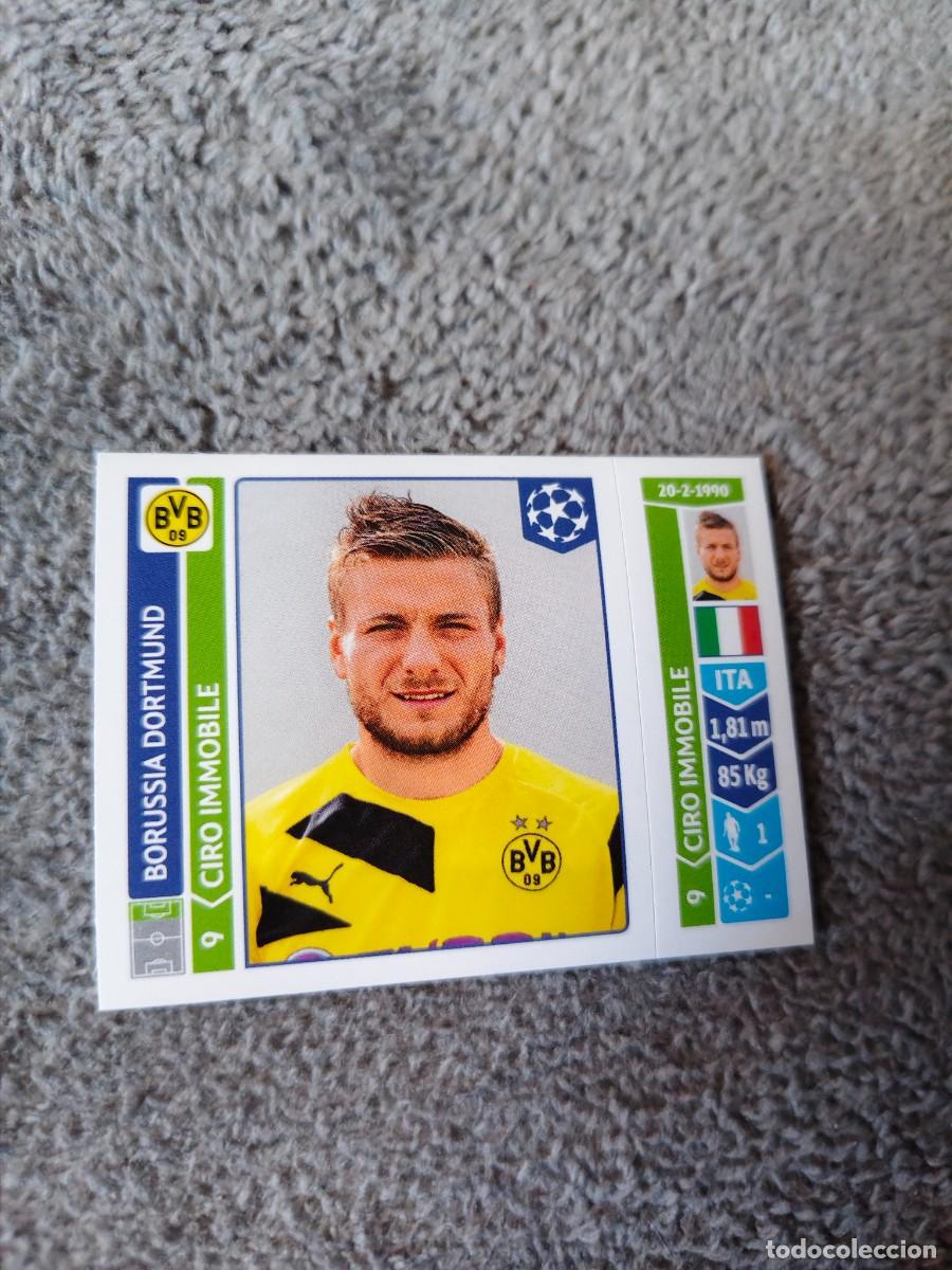 Figurine di Calcio: 281 CHAMPIONS LEAGUE 2014 15 CIRO IMMOBILE BORUSSIA DORTMUND STICKER PANINI 14 2015 UCL AAM