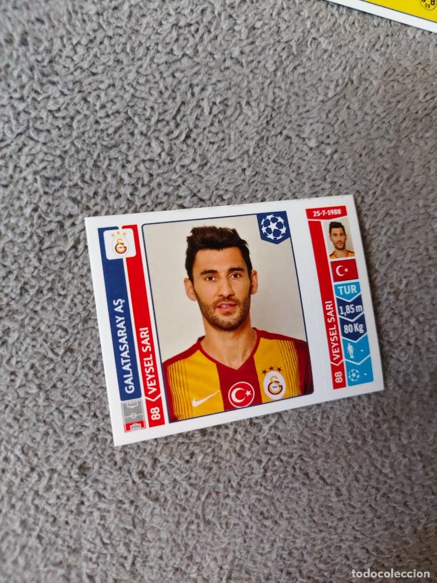 Cartes &agrave; collectionner de Football: 290 CHAMPIONS LEAGUE 2014 15 VEYSEL SARI GALATASARAY AŞ STICKER PANINI 14 2015 UCL AAM