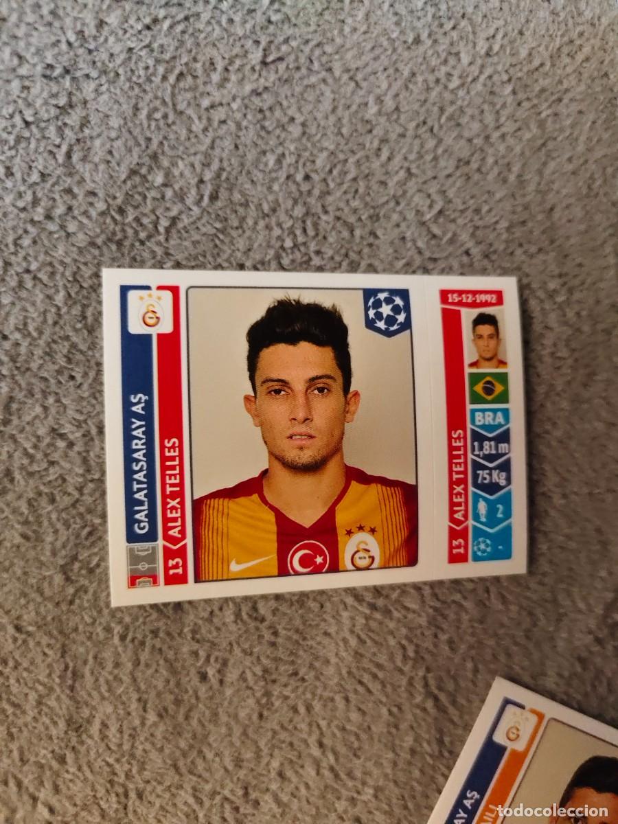 Cartes &agrave; collectionner de Football: 293 CHAMPIONS LEAGUE 2014 15 ALEX TELLES GALATASARAY AŞ STICKER PANINI 14 2015 UCL AAM