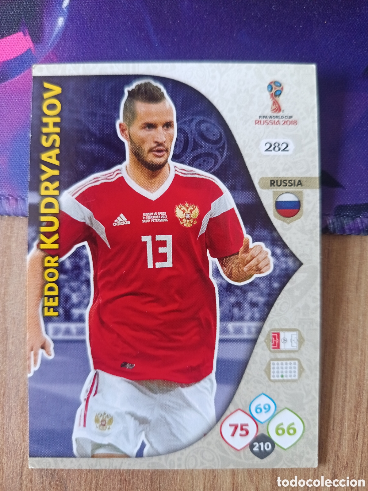 Fu&szlig;ball-Sticker: 282 Kudryashov adrenalyn mundial fifa world cup 2018 18 rusia